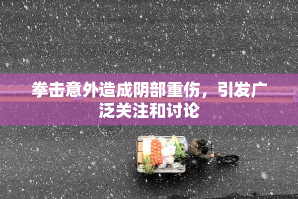拳击意外造成阴部重伤，引发广泛关注和讨论