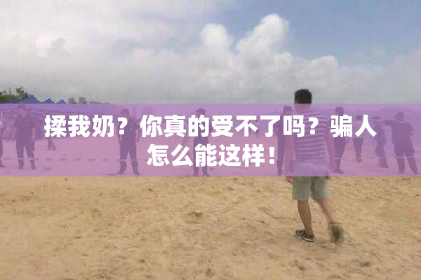 揉我奶？你真的受不了吗？骗人怎么能这样！
