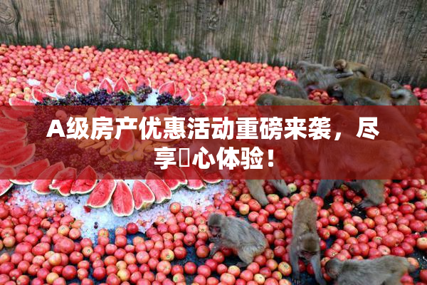 A级房产优惠活动重磅来袭，尽享婬心体验！