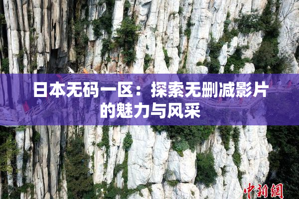 日本无码一区：探索无删减影片的魅力与风采
