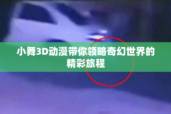 小舞3D动漫带你领略奇幻世界的精彩旅程