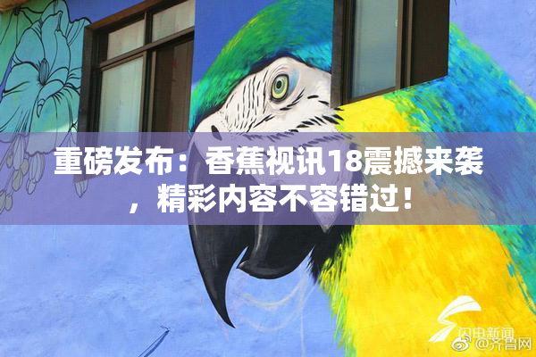 重磅发布：香蕉视讯18震撼来袭，精彩内容不容错过！