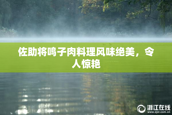 佐助将鸣子肉料理风味绝美，令人惊艳