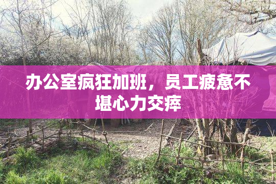 办公室疯狂加班，员工疲惫不堪心力交瘁