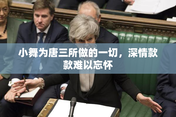 小舞为唐三所做的一切，深情款款难以忘怀