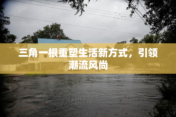 三角一根重塑生活新方式，引领潮流风尚