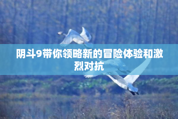 阴斗9带你领略新的冒险体验和激烈对抗