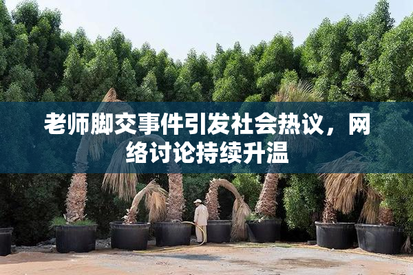 老师脚交事件引发社会热议，网络讨论持续升温