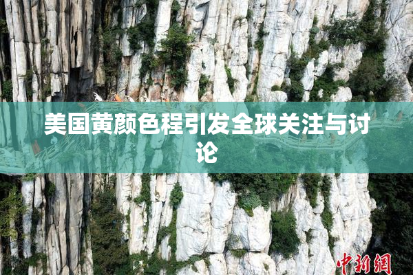 美国黄颜色程引发全球关注与讨论
