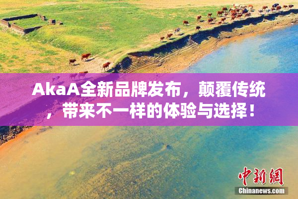 AkaA全新品牌发布，颠覆传统，带来不一样的体验与选择！