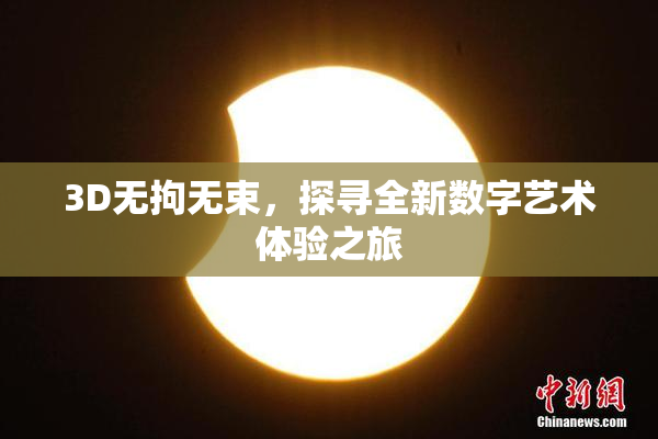3D无拘无束，探寻全新数字艺术体验之旅