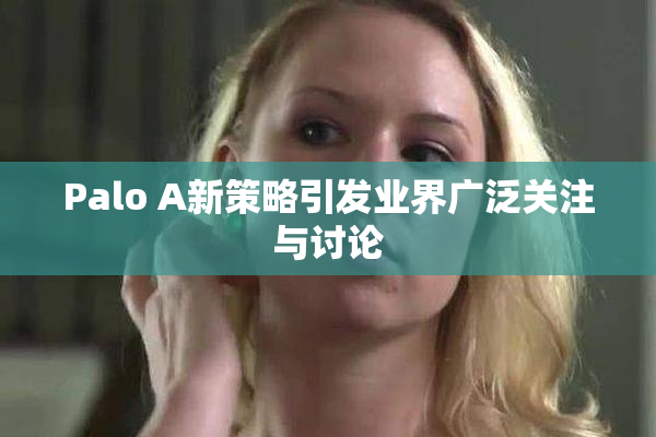 Palo A新策略引发业界广泛关注与讨论