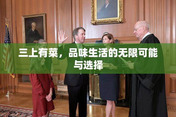 三上有菜，品味生活的无限可能与选择