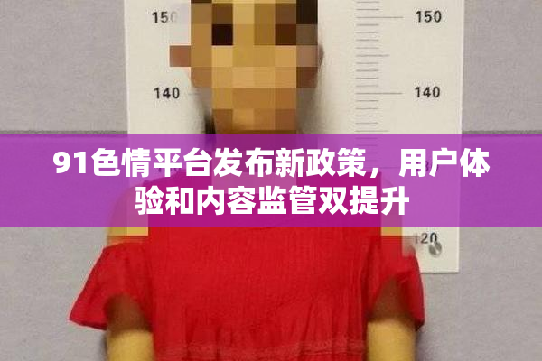 91色情平台发布新政策，用户体验和内容监管双提升