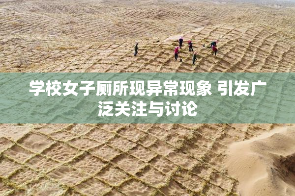 学校女子厕所现异常现象 引发广泛关注与讨论