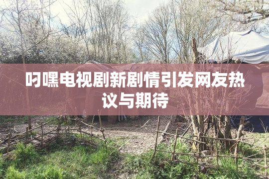 叼嘿电视剧新剧情引发网友热议与期待