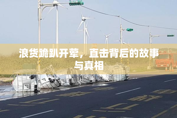 浪货跪趴开荤，直击背后的故事与真相
