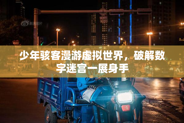 少年骇客漫游虚拟世界，破解数字迷宫一展身手