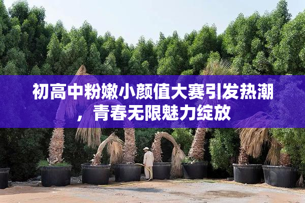 初高中粉嫩小颜值大赛引发热潮，青春无限魅力绽放