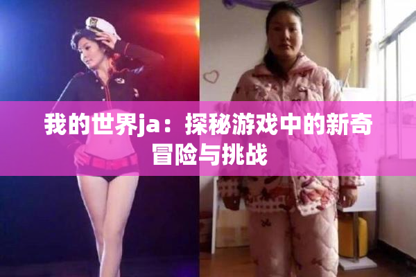 我的世界ja：探秘游戏中的新奇冒险与挑战