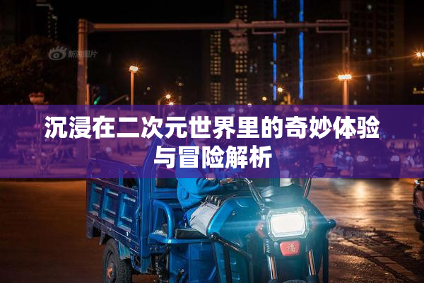 沉浸在二次元世界里的奇妙体验与冒险解析