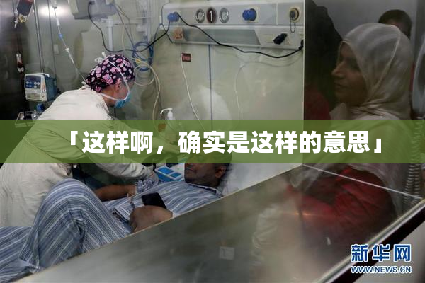 「这样啊，确实是这样的意思」