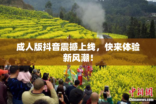 成人版抖音震撼上线，快来体验新风潮！