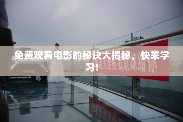 免费观看电影的秘诀大揭秘，快来学习！