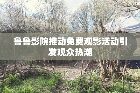 鲁鲁影院推动免费观影活动引发观众热潮