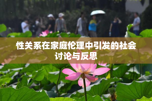 性关系在家庭伦理中引发的社会讨论与反思