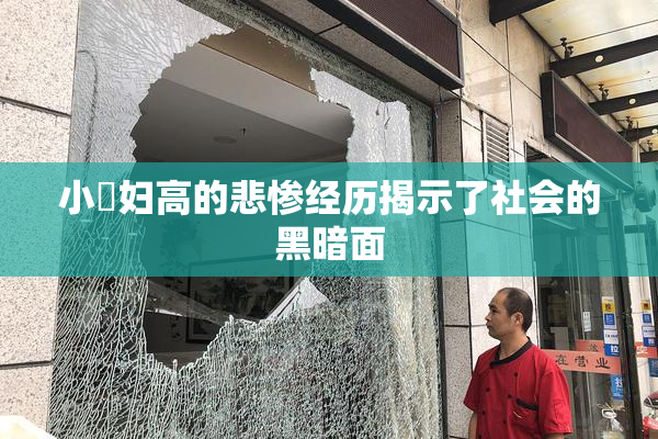 小婬妇高的悲惨经历揭示了社会的黑暗面