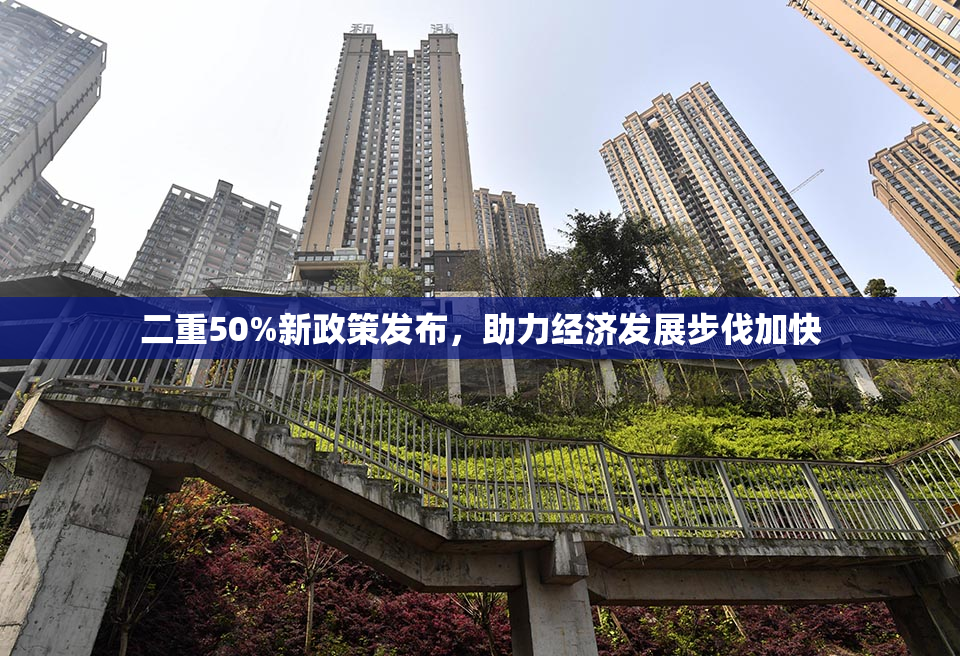 二重50%新政策发布，助力经济发展步伐加快