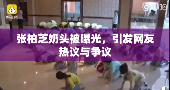 张柏芝奶头被曝光，引发网友热议与争议