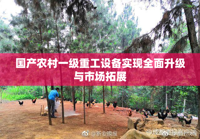 国产农村一级重工设备实现全面升级与市场拓展