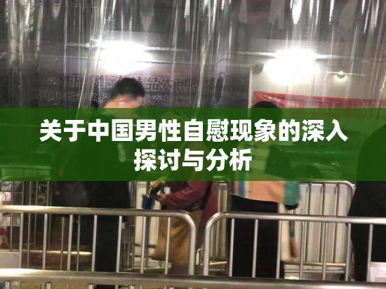 关于中国男性自慰现象的深入探讨与分析