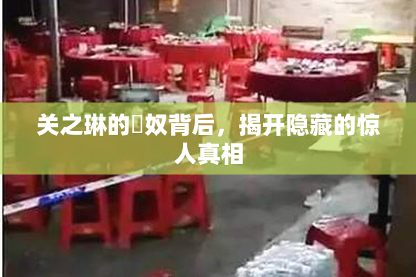 关之琳的婬奴背后，揭开隐藏的惊人真相
