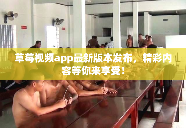 草莓视频app最新版本发布，精彩内容等你来享受！