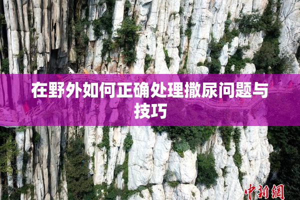 在野外如何正确处理撒尿问题与技巧