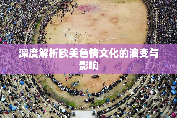 深度解析欧美色情文化的演变与影响