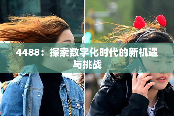4488：探索数字化时代的新机遇与挑战