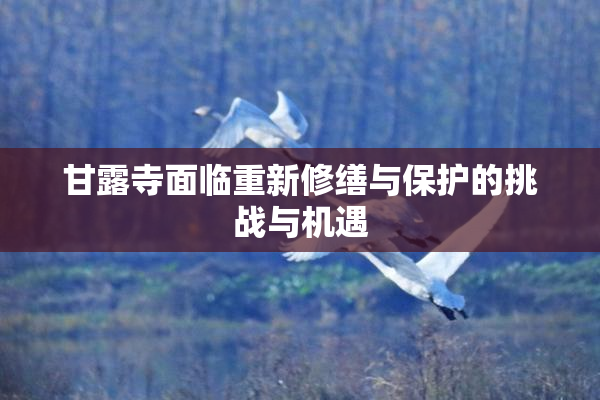 甘露寺面临重新修缮与保护的挑战与机遇