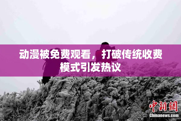 动漫被免费观看，打破传统收费模式引发热议
