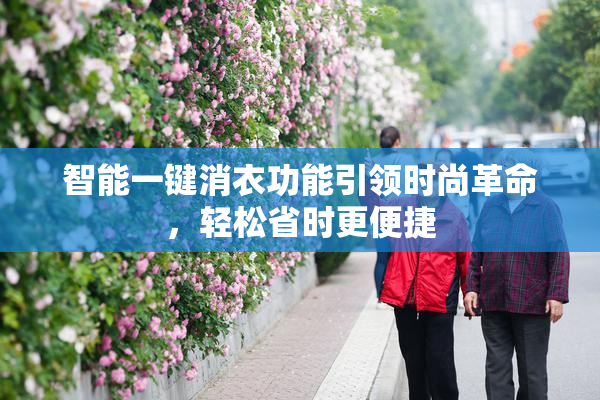 智能一键消衣功能引领时尚革命，轻松省时更便捷