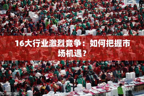 16大行业激烈竞争：如何把握市场机遇？