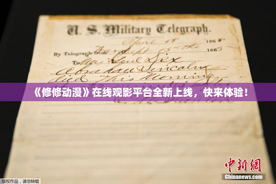 《修修动漫》在线观影平台全新上线，快来体验！