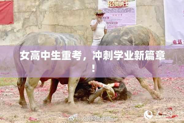 女高中生重考，冲刺学业新篇章！