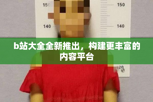 b站大全全新推出，构建更丰富的内容平台