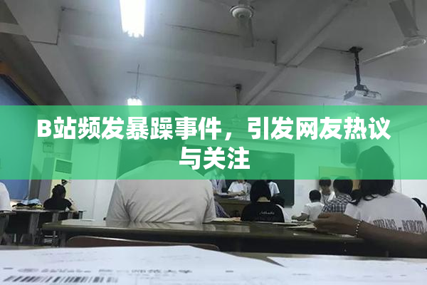 B站频发暴躁事件，引发网友热议与关注