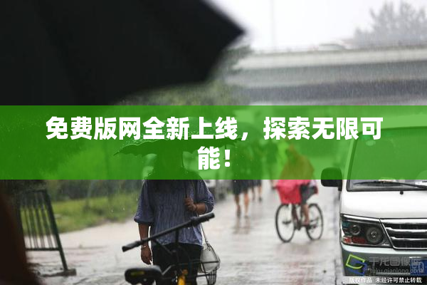 免费版网全新上线，探索无限可能！