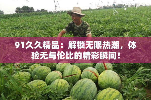 91久久精品：解锁无限热潮，体验无与伦比的精彩瞬间！